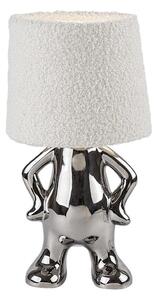 Rabalux 74216 - Lampada da tavolo SMURFY 1xE14/40W/230V cromo lucido