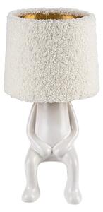 Rabalux 74218 - Lampada da tavolo SMURFY 1xE14/40W/230V bianco