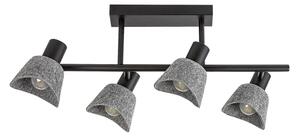 Rabalux 73010 - Lampadario a plafone FARELIA 4xE14/10W/230V