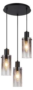 Rabalux 72038 - Lampadario a sospensione con filo FUMEA 3xE27/60W/230V