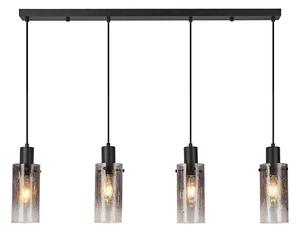 Rabalux 72039 - Lampadario a sospensione con filo FUMEA 4xE27/60W/230V