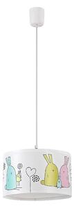 Rabalux 72166 - Lampadario a sospensione per bambini FLAPPY 1xE27/40W/230V
