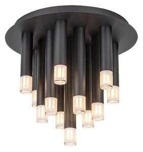 Rabalux 71354 - Plafoniera RAMIRA 13xG9/5W/230V nera