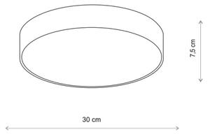 Brilagi-LED CLARE Lampada da soffitto dimmerabile per bagno RGBW 2xE27/9W/230V IP54 Wi-Fi beige