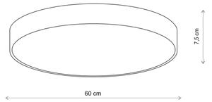 Brilagi - Plafoniera CLARE 5xE27/40W/230V diametro 60 cm beige