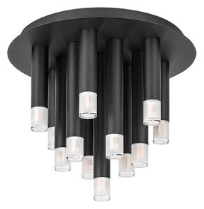 Rabalux 71354 - Plafoniera RAMIRA 13xG9/5W/230V nera