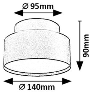 Rabalux 71325 - Plafoniera LED OVIDIA 24W/230V 3000K bianco