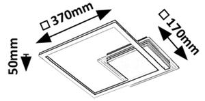 Rabalux 71370 - Plafoniera LED OTTAVIA, 24 W, 230 V, 3000 K