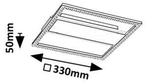 Rabalux 71373 - Plafoniera LED DONYA, 24W, 230V, 4000K