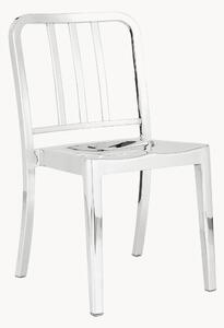 Sedia da pranzo impilabile in metallo fatto a mano Heritage