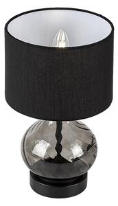 Rabalux 74034 - Lampada da tavolo PIRELO 1xE14/25W/230V fumé