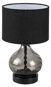 Rabalux 74034 - Lampada da tavolo PIRELO 1xE14/25W/230V fumé