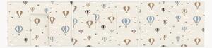 Set di 3 tende per lettino Balloons