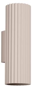 Brilagi - Applique LED CRESTO 2xGU10/10W/230V 20 cm taupe