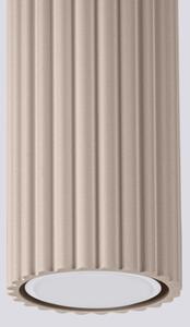 Brilagi - Faretto LED CRESTO 1xGU10/10W/230V 30 cm taupe