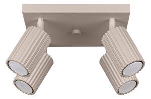 Brilagi - Faretto LED CRESTO 4x GU10/10W/230V taupe