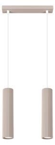 Brilagi - Lampadario LED su cavo CRESTO 2xGU10/10W/230V taupe