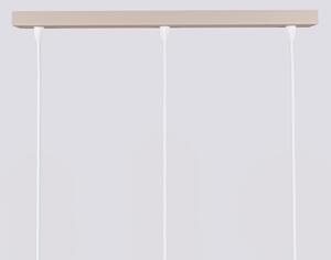Brilagi - Lampadario LED a sospensione su cavo CRESTO 3xGU10/10W/230V taupe