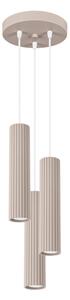 Brilagi - Lampadario LED a cavo CRESTO 3xGU10/10W/230V tortora