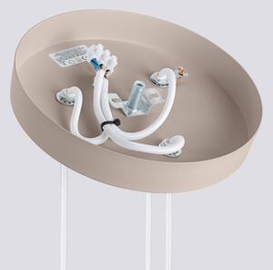 Brilagi - Lampadario LED a cavo CRESTO 3xGU10/10W/230V tortora