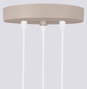 Brilagi - Lampadario LED a cavo CRESTO 3xGU10/10W/230V tortora