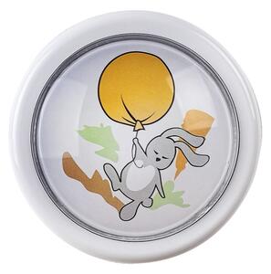 Rabalux 76073 - Luce notturna LED per bambini HOPPLY LED/0,3W/2xAA 6000K