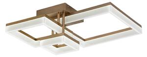 Rabalux 71384 - Plafoniera LED AMILIA LED/22W/230V 3000/4000/6500K oro