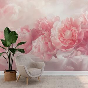 Carta da parati Peonie, Carta da parati 3D, Carta da parati Fiori 3D, w01234 : Uwalls.it