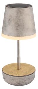 Globo 36638SA - Lampada solare LED 10xLED/0,06W/3V IP44 grigio