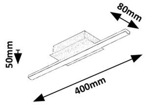 Rabalux 71397 - Plafoniera a LED DEMIR/8W/230V 4000K