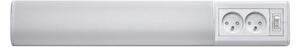Rabalux 78040 - Lampada LED sottopensile con prese BATH 2E LED/10W/230V 4000K 50cm bianco