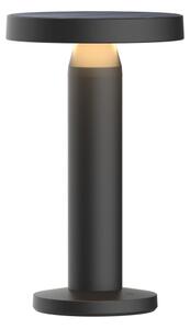 Zuma Line DT33611 - Lampada solare LED CARLI LED/2W/2000 mAh IP44 nero