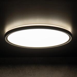 Kanlux 31501- Plafoniera LED da bagno AZPO LED/11,8W/230V diametro 22,5 cm IP54 nero