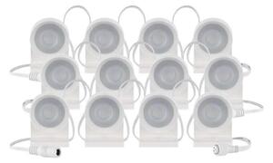LED RGBIC+CCT Catena decorativa GoSmart 12xLED/7W/230V 255 cm Wi-Fi Tuya