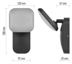 LED Lampada da parete flessibile per esterni NIKA LED/12,5W/230V IP44