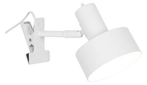 Nordlux - Lampada con morsetto MATIS 1xE27/15W/230V bianco