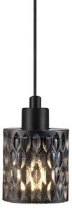 Nordlux - Lampadario a sospensione con filo HOLLYWOOD 1xE27/60W/230V fumé