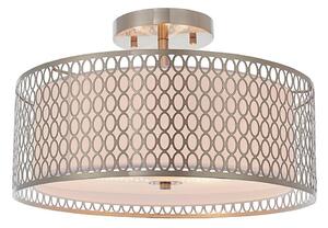 Endon 81966 - Lampadario a plafone CORDERO 3xE27/10W/230V cromo opaco