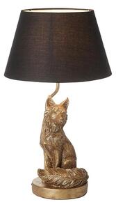 Endon 106796 - Lampada da tavolo FOX 1xE14/6W/230V nero/ottone