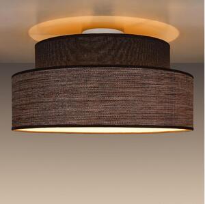 Plafoniera GRACE 1xE27/60W/230V diametro 40 cm marrone/beige