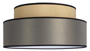 Plafoniera GRACE 1xE27/60W/230V diametro 40 cm beige/marrone