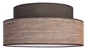Plafoniera GRACE 1xE27/60W/230V diametro 40 cm marrone/beige