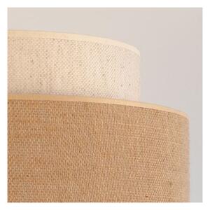 Lampadario a sospensione con filo BOHO 1xE27/60W/230V diametro 40 cm color crema/beige