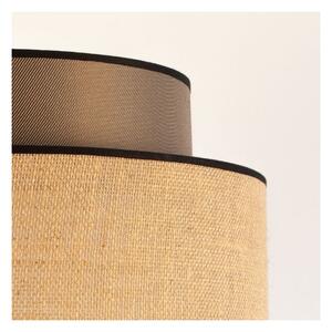 Lampadario a sospensione con filo BOHO 1xE27/60W/230V diametro 40 cm marrone/beige