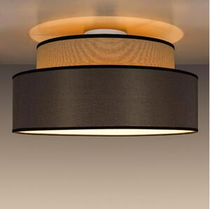 Plafoniera GRACE 1xE27/60W/230V diametro 40 cm beige/marrone
