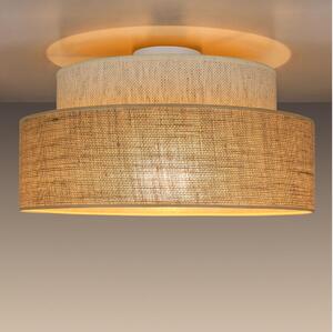 Plafoniera BOHO 1xE27/60W/230V diametro 40 cm color crema/beige