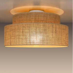 Plafoniera BOHO 1xE27/60W/230V diametro 40 cm beige