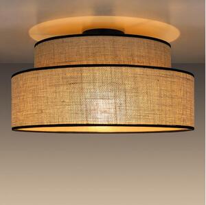 Plafoniera BOHO 1xE27/60W/230V diametro 40 cm beige