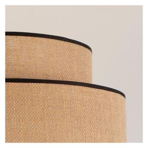 Lampadario a sospensione con filo BOHO 1xE27/60W/230V diametro 40 cm beige