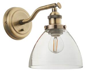 Endon 77273 - Faretto da parete HANSEN 1xE14/40W/230V ottone